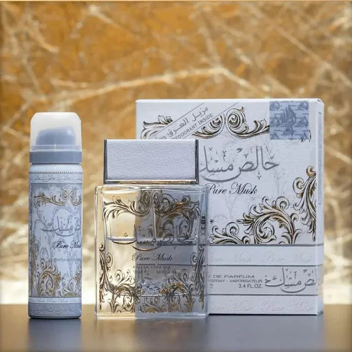 Lattafa Pure Musk Perfume with Pure Musk Deodorant Inside Price in