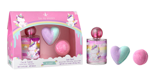 EAU MY UNICORN KIT (EDT 100 ML+BATH BOMBS)