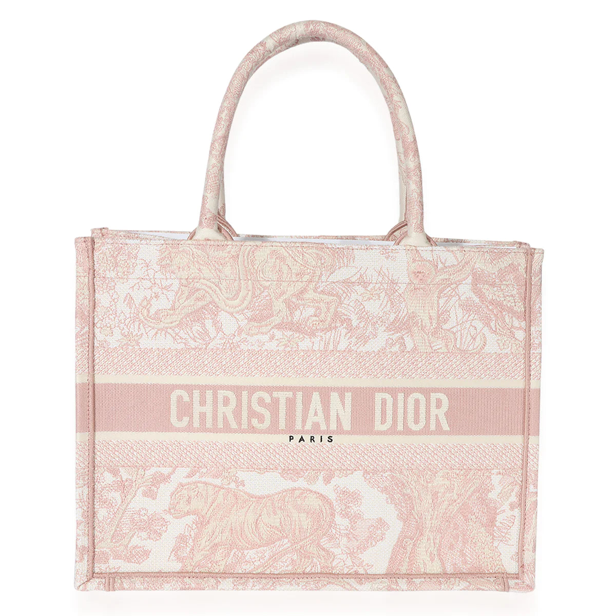 Christian dior pink 2025 bag with indian embroidery
